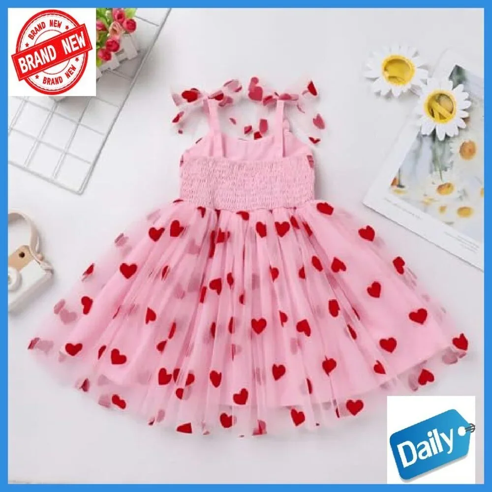 Toddler Girl Birthday Princess Dress Shiny Confetti Boho Photo Shoot Outfit